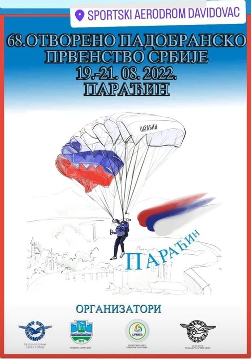 68. ОТВОРЕНО ПАДОБРАНСКО ПРВЕНСТВО СРБИЈЕ – АРХИСТРАТИГ